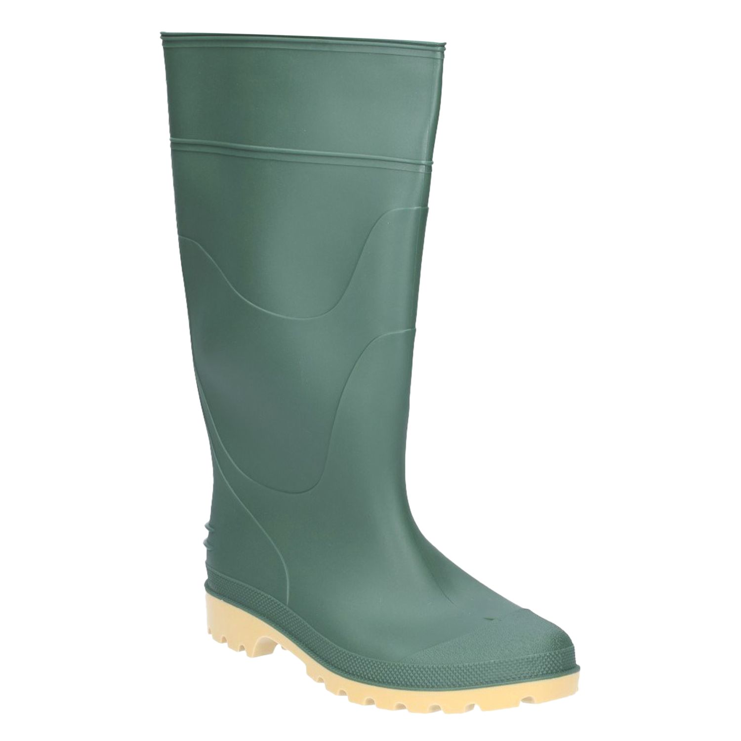 Dikamar Pricebuster/Evora Size 12 Green Non Safety Wellies (715XU)