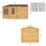 Mercia Corner Lodge Plus 28mm 16' x 9' (Nominal) Pent Timber Log Cabin & Shed