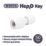 Hep2O  Plastic Push-Fit Reducing Coupler 15mm x 10mm