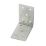Sabrefix Heavy Duty Angle Brackets Galvanised 40mm x 60mm 25 Pack