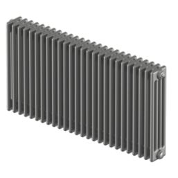 Acova 600mm x 1226mm 7079BTU Silver Horizontal 4 Column Radiator