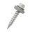 Easydrive  Flange Self Drilling Timber Roofing Double Slash Point Screws 6.3mm x 32mm 100 Pack
