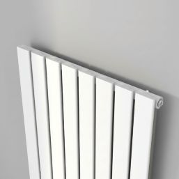 Flomasta  1800mm x 604mm 3468BTU White Vertical Designer Radiator