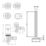 ETAL Danva 15mm x 1/2" Anthracite Angled & L/S Modern Thermostatic Radiator Valve & Lockshield