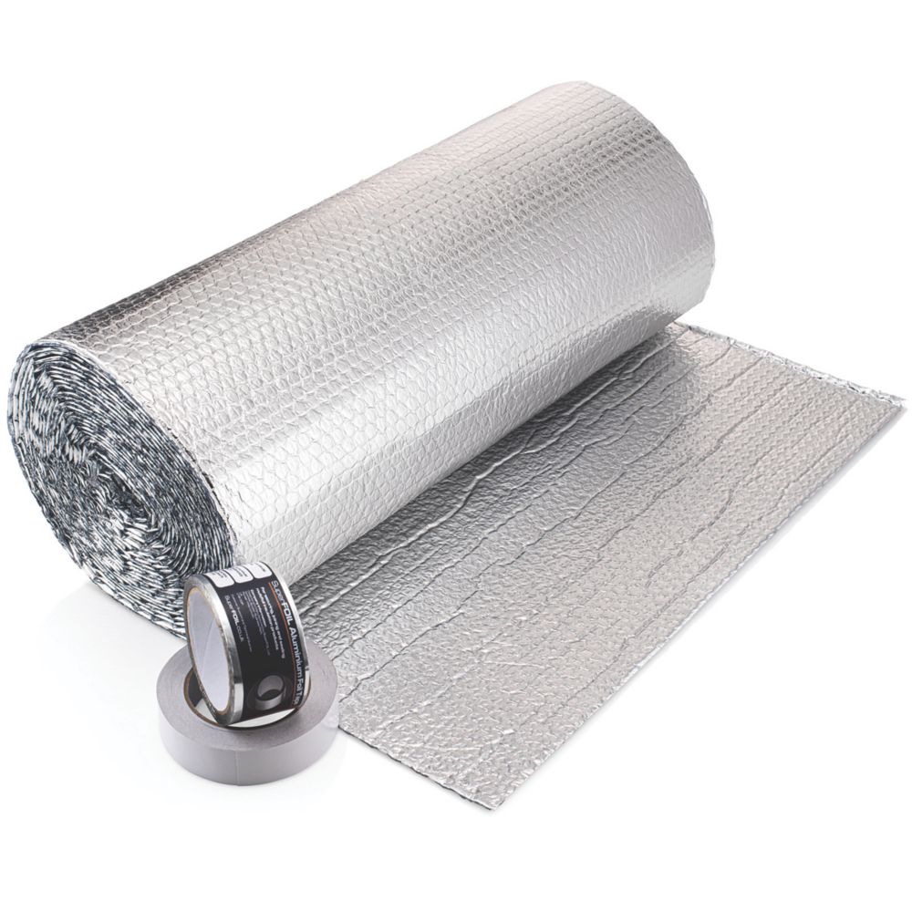 SuperFOIL Insulation Garage Door Insulation Kit 0.6m x 10m - Screwfix