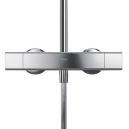 Mira Honesty ERD Rear-Fed Exposed Chrome Thermostatic Diverter Mixer Shower