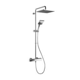 Mira Honesty ERD Rear-Fed Exposed Chrome Thermostatic Diverter Mixer Shower