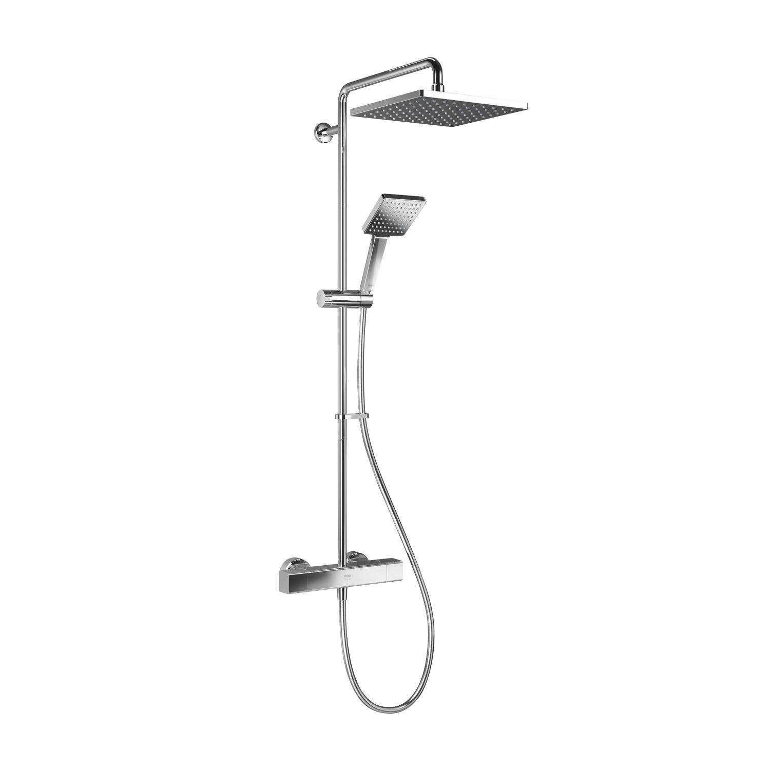 Mira Honesty ERD Rear-Fed Exposed Chrome Thermostatic Diverter Mixer Shower (716GV)