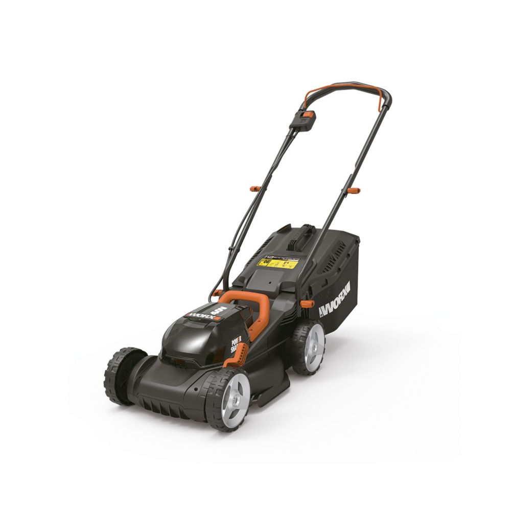 Worx wg927e cordless 34cm mower & trimmer kit new arrivals