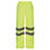 Regatta Pro Hi Vis Packaway Trousers Elasticated Waist Yellow Small 32" W 32" L