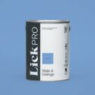 LickPro  Matt Blue 10 Emulsion Paint 5Ltr