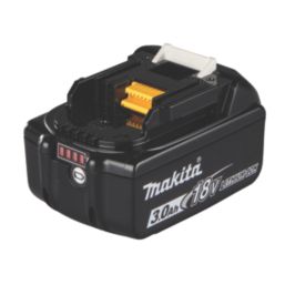タキヨークバッテリー18V Makita 632G12-3 18V 3.0Ah Li-Ion LXT Battery - Screwfix