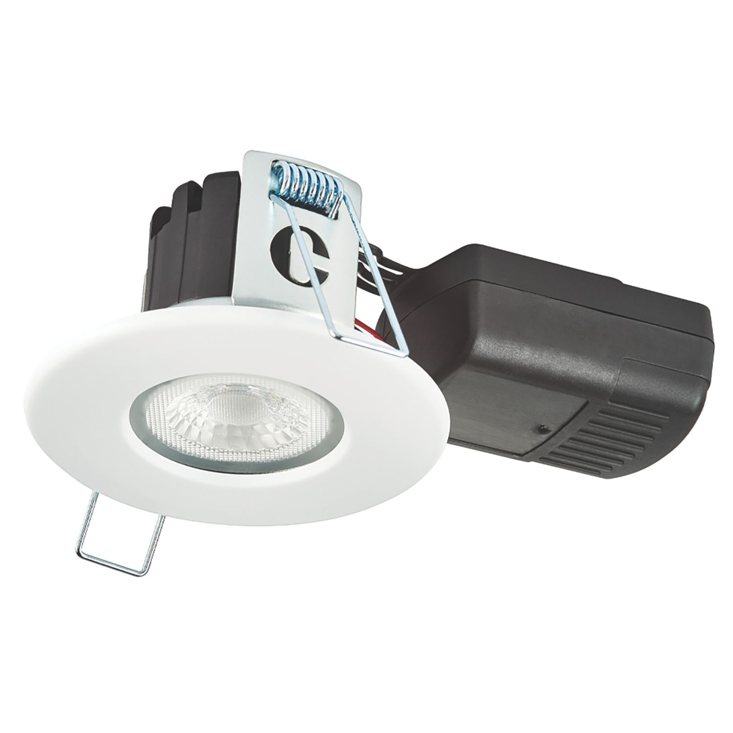 Collingwood H2 Lite 500 Fixed Fire Rated LED Downlight Matt White 5W 500lm (716KR)