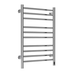 Reina 800mm x 500mm 358BTU Stainless Steel Flat Electric Towel Radiator