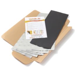 Warmroom 195mm x 500mm Radiator Heat Reflector Foil 6 Pack