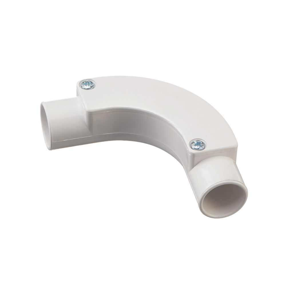 Deta TTE White Inspection Bend 20mm - Screwfix