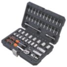 Magnusson  3/8" Drive Mixed Socket Set 46 Pieces