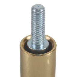 Smith & Locke  49mm Sash Stops Polished Brass 2 Pack