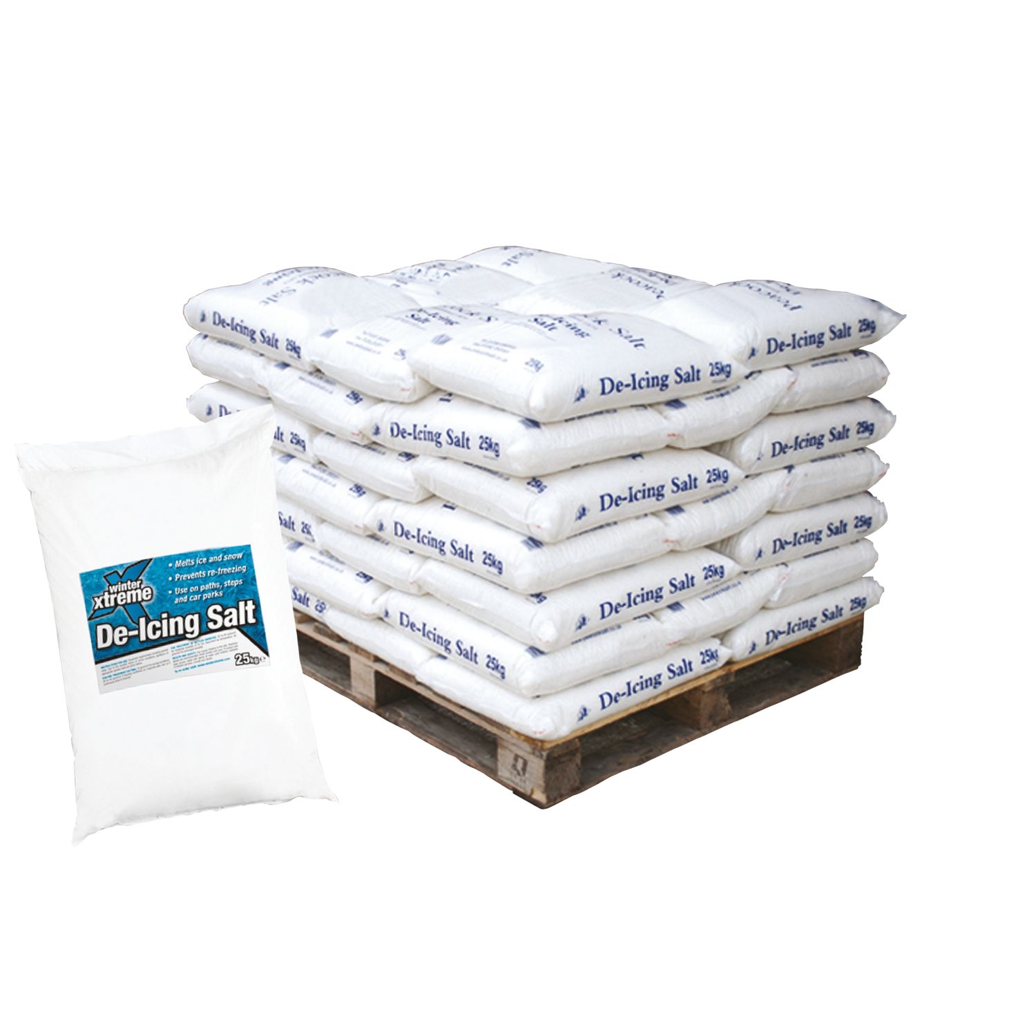Essentials De-Icing Salt 1050kg 40 Pack (7171G)