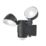 Saxby Laryn Outdoor LED Floodlight With PIR Sensor Black 2 x 2W 320lm