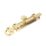 Heavy Duty Door Bolt Polished Brass 150mm