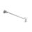 Eurospec Silent Pattern Cabin Hook Bright Stainless Steel 200mm