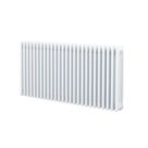 Acova 600mm x 1226mm 7079BTU White Horizontal 4 Column Radiator