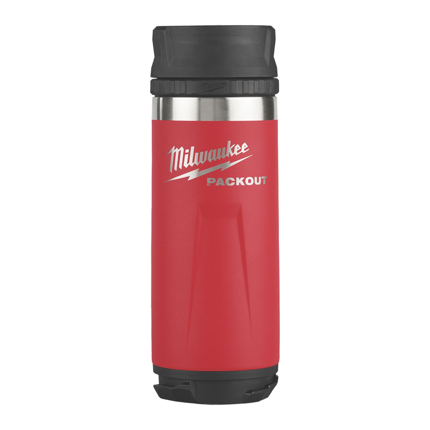 Milwaukee Packout Bottle with Sip Lid 532ml Red (717CU)
