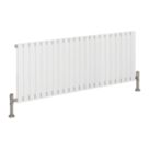 Reina Harley Single 600mm x 1470mm 3331BTU White Horizontal Designer Radiator