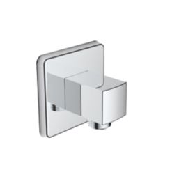 Bristan Contemporary Square Shower Wall Outlet Chrome-Plated 55mm