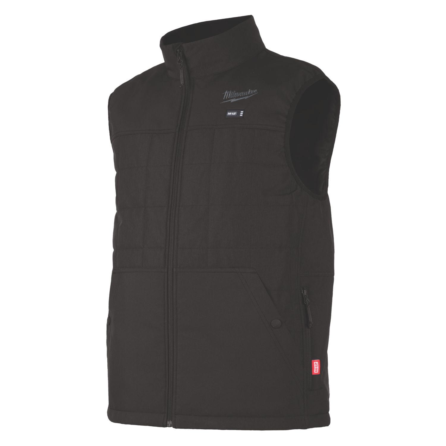 Milwaukee M12HPVBL2-0 12V Li-Ion RedLithium Heated Puffer Vest Black 2X Large 46" Chest - Bare (717GC)