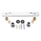Highlife Bathrooms  Shower Fixing Plate Chrome