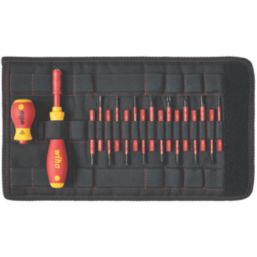 Wiha SlimVario VDE  Screwdrivers with Bits 19 Piece Set