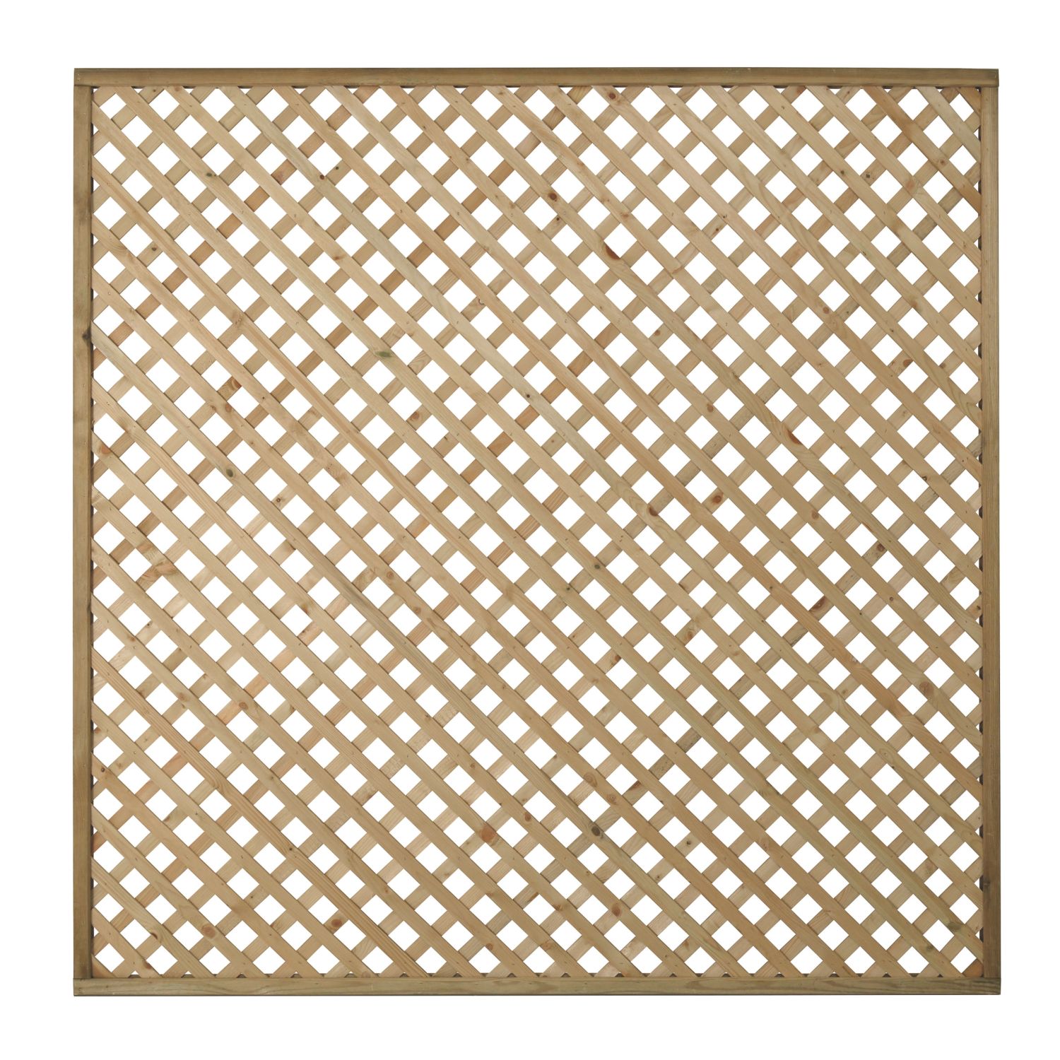 Forest Rosemore Lattice Softwood Square Garden Trellis 6' x 6' 4 Pack (717KP)