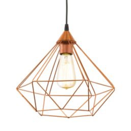 Eglo Tarbes Single Pendant Light Copper