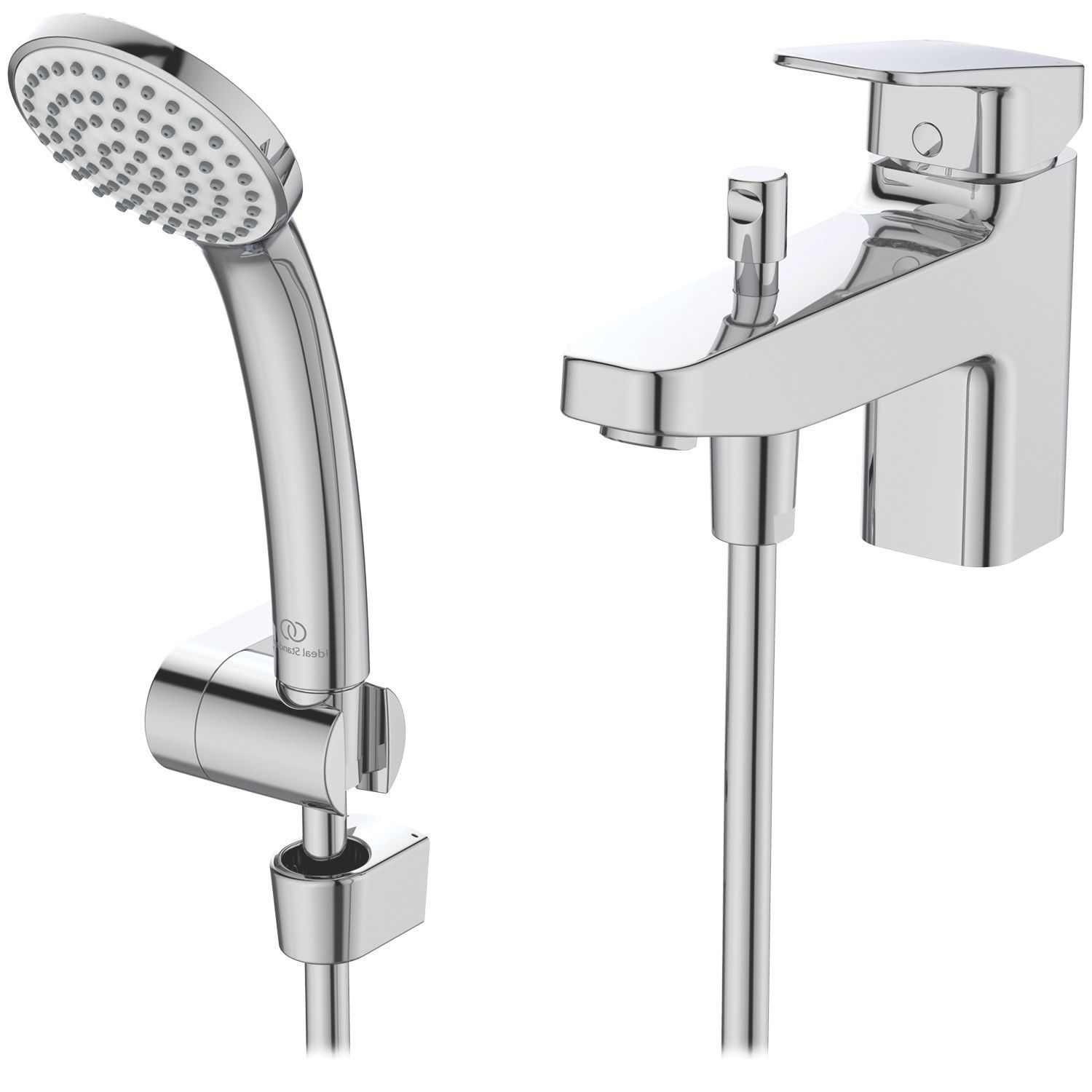 Ideal Standard Ceraplan Deck Mounted Bath Shower Mixer Chrome (717RJ)