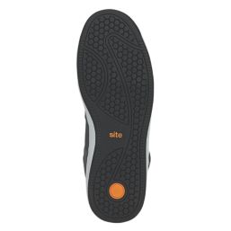 Site Toth Size 8  Grey  Steel Toe Cap Safety Trainer Boots