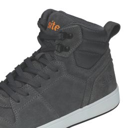 Site Toth Size 8  Grey  Steel Toe Cap Safety Trainer Boots