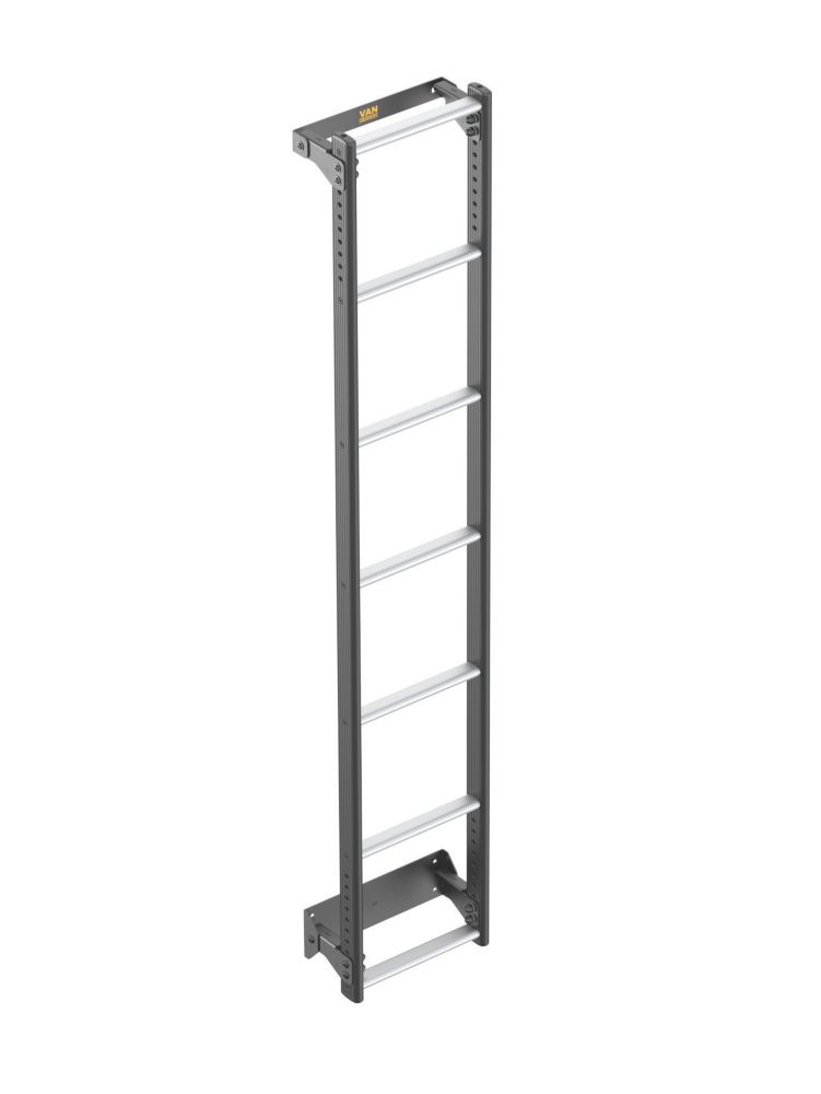 Van Guard VGL7-06 Vauxhall Movano 2010 - 2021 7-Treads ULTI Rear Door Ladder for H2 1860mm