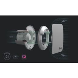 Xpelair   ()  Bathroom Extractor Fan with Timer White 220-240V