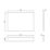 Straight Bath End Panel 700mm White Gloss