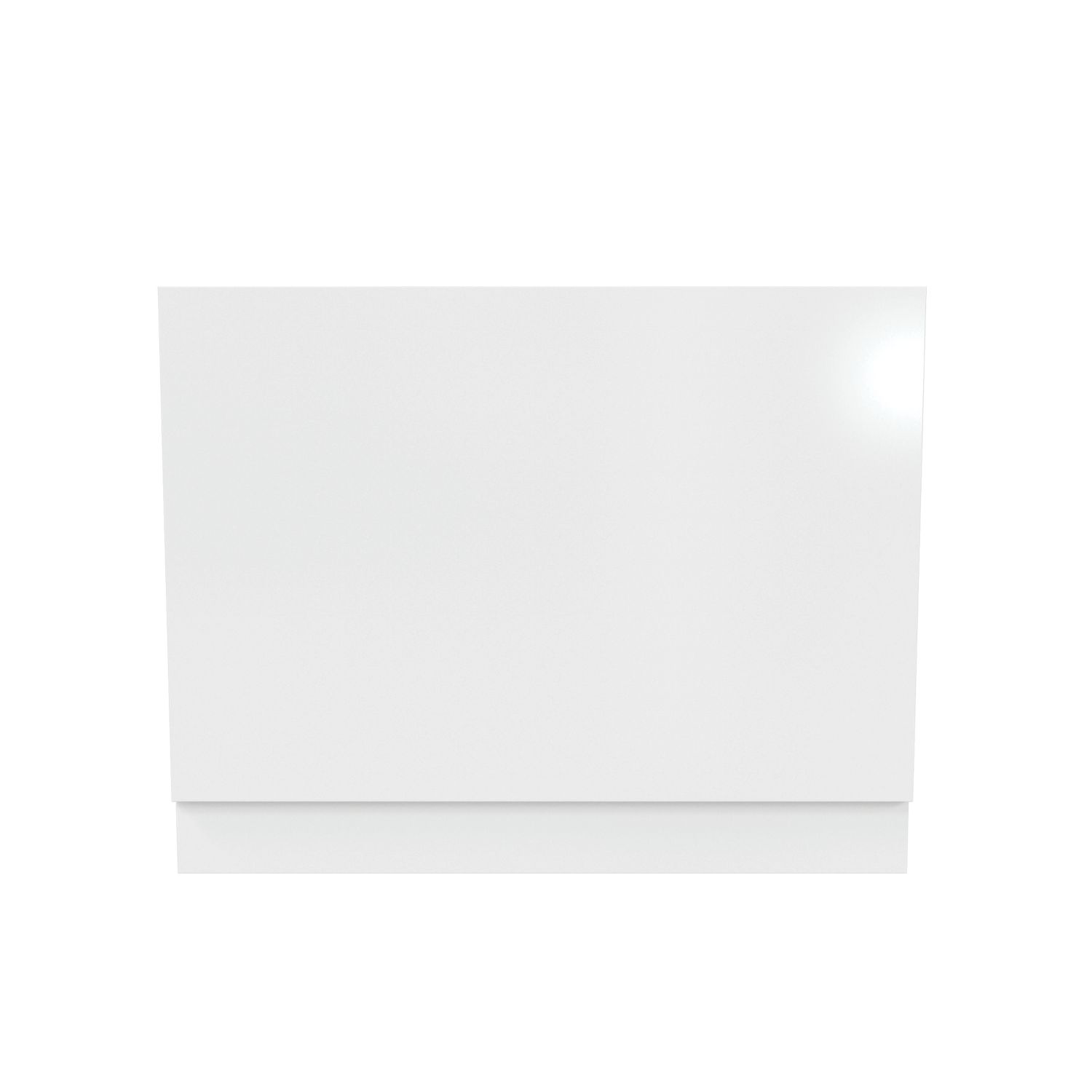Straight Bath End Panel 700mm White Gloss (718AE)