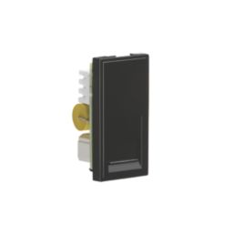 Knightsbridge  Modular Master Telephone Socket Black with Black Inserts