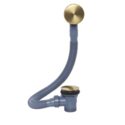 ETAL Brushed Brass Click‑Clack Bath & Basin Waste Pack
