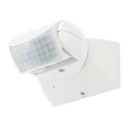 Zinc DION Indoor & Outdoor White PIR Twin Sensor 180°