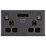 LAP  13A 2-Gang DP Switched Socket + 3.1A 2-Outlet Type A USB Charger Slate Grey with Black Inserts