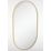 Sensio Nebula Oval Illuminated Bathroom Mirror Brass With 2496lm LED Light 1000mm x 600mm