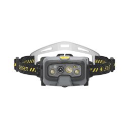 LEDlenser HF8R Work Rechargeable LED Head Lamp Black/Yellow 1600lm