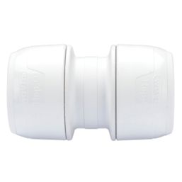 Hep2O  Plastic Push-Fit Equal Keyless Coupler 28mm