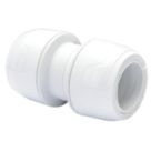 Hep2O  Plastic Push-Fit Equal Keyless Coupler 28mm